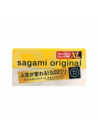 Презервативы увеличенного размера Sagami Original 0.02 XL-size - 12 шт. - Sagami - купить с доставкой в Ульяновске