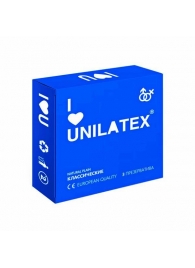 Классические презервативы Unilatex Natural Plain - 3 шт. - Unilatex - купить с доставкой в Ульяновске