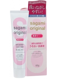 Гель-смазка на водной основе Sagami Original - 60 гр. - Sagami - купить с доставкой в Ульяновске