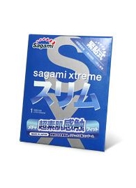 Презерватив Sagami Xtreme FEEL FIT 3D - 1 шт. - Sagami - купить с доставкой в Ульяновске