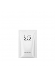 Полоски для орального секса Slow Sex Oral Sex Strips - 7 шт. - Bijoux Indiscrets - купить с доставкой в Ульяновске