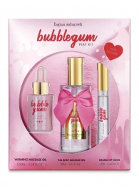 Набор средств для массажа и ласк Bubblegum Play Kit - Bijoux Indiscrets - купить с доставкой в Ульяновске