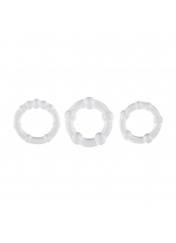 Набор из 3 эрекционных колец Erection Rings Set - Selopa - в Ульяновске купить с доставкой