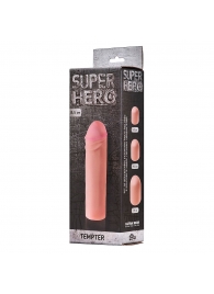 Фаллоудлинитель SUPER HERO Tempter - 16 см. - Lola Games - в Ульяновске купить с доставкой