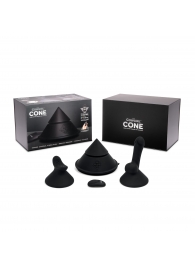 Конусный вибромассажер Cowgirl Cone с 2 насадками - CowGirl - купить с доставкой в Ульяновске