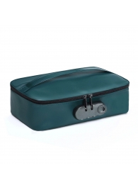 Зеленая сумочка для хранения игрушек Discreet Box - Dorcel - купить с доставкой в Ульяновске