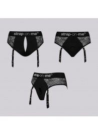Трусики для фиксации насадок Strap-on-me Harness Lingerie Diva XS - Strap-on-me - купить с доставкой в Ульяновске