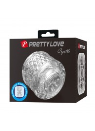 Прозрачный сквозной мастурбатор Crystle - Baile - в Ульяновске купить с доставкой