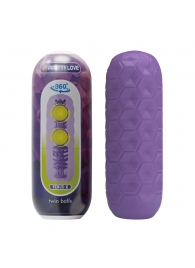 Фиолетовый мастурбатор Venus-X Twin balls - Baile - в Ульяновске купить с доставкой