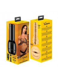 Мастурбатор-ротик Kiiroo Feel Victoria Mouth - Kiiroo - в Ульяновске купить с доставкой