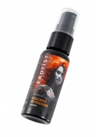 Гель с эффектом вибрации Volcano Of Passion со вкусом винограда - 25 мл. - Erotist Lubricants - купить с доставкой в Ульяновске