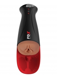 Мастурбатор-вагина в колбе с вибрацией Fuck-O-Matic Pro XL - Pipedream - в Ульяновске купить с доставкой
