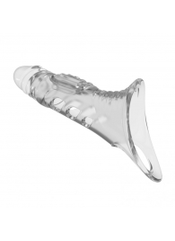 Прозрачная насадка на пенис - 22 см. - Baile - в Ульяновске купить с доставкой