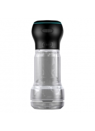 Набор PowerBlow   Feel Pocket Stroker Crystal: мастурбатор и интерактивная насадка - Kiiroo - в Ульяновске купить с доставкой