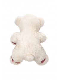 Бондажный набор: белый мишка с розовыми оковами и наручниками - Pecado - купить с доставкой в Ульяновске