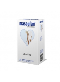 Особо тонкие презервативы Masculan Ultra Fine - 21 шт. - Masculan - купить с доставкой в Ульяновске