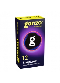 Презервативы с анестетиком для продления удовольствия Ganzo Long Love - 12 шт. - Ganzo - купить с доставкой в Ульяновске