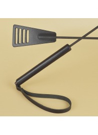 Черный кожаный стек «Сириус» - 60 см. - Sitabella - купить с доставкой в Ульяновске