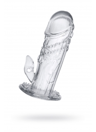 Прозрачная насадка на пенис Uco - 13 см. - A-toys - в Ульяновске купить с доставкой