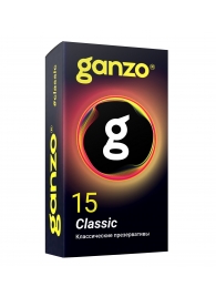 Классические презервативы с обильной смазкой Ganzo Classic - 15 шт. - Ganzo - купить с доставкой в Ульяновске