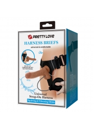 Женский страпон с вибрацией и эффектом эякуляции Oher - Baile - купить с доставкой в Ульяновске