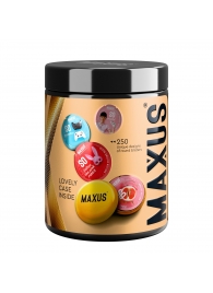 Точечные презервативы MAXUS 2000 Amazing Dots с железным кейсом - 15 шт. - Maxus - купить с доставкой в Ульяновске