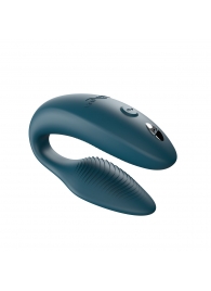 Зеленый вибратор для пар We-Vibe Sync 2 с пультом ДУ - We-vibe купить в Ульяновске с доставкой в Orgasmix.ru Зеленый вибратор для пар We-Vibe Sync 2 с пультом ДУ - We-vibe