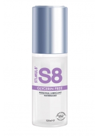Лубрикант на водной основе S8 Glycerin Free без глицерина - 125 мл. - Stimul8 - купить с доставкой в Ульяновске