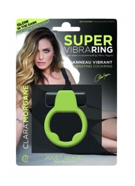 Люминесцентное эрекционное виброкольцо Super - Clara Morgane - в Ульяновске купить с доставкой