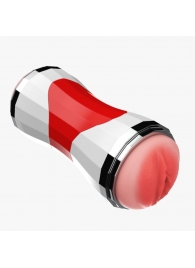 Двусторонний мастурбатор в колбе Power Grip Cup - вагина и ротик - Boys of Toys - в Ульяновске купить с доставкой