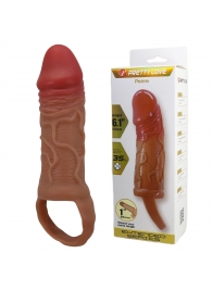 Реалистичная насадка на член Peirre - 15,5 см. - Baile - в Ульяновске купить с доставкой