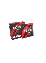 Презервативы с ароматом колы Expert Cola - 3 шт. - Expert - купить с доставкой в Ульяновске