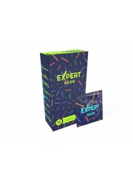 Светящиеся в темноте презервативы Expert Neon - 15 шт. - Expert - купить с доставкой в Ульяновске