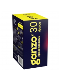 Ароматизированные презервативы Ganzo Juice - 30 шт. - Ganzo - купить с доставкой в Ульяновске