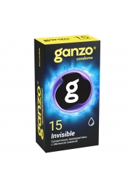 Супертонкие презервативы Ganzo Invisible - 15 шт. - Ganzo - купить с доставкой в Ульяновске
