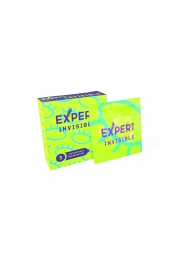 Ультратонкие презервативы Expert Invisible - 3 шт. - Expert - купить с доставкой в Ульяновске