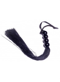 Черная силиконовая плеть - 37 см. - Boys of Toys - купить с доставкой в Ульяновске