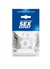 Стимулирующая насадка на пенис с несколькими видами рельефа - Sex Expert - в Ульяновске купить с доставкой