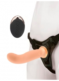 Женский вибрострапон со съемной насадкой и пультом ДУ - Erokay - купить с доставкой в Ульяновске