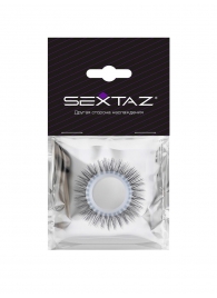 Круглое эрекционное кольцо с «ресничками» - Sextaz - в Ульяновске купить с доставкой