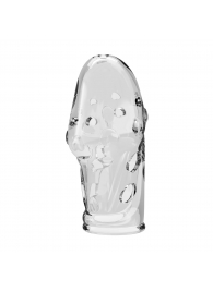Прозрачная насадка на пенис Booker - 8 см. - Baile - в Ульяновске купить с доставкой
