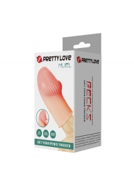 Телесная насадка на пенис Huel - 9 см. - Baile - в Ульяновске купить с доставкой