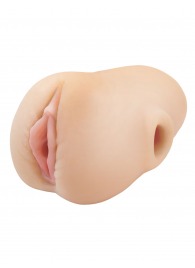 Телесный мастурбатор-вагина Pussy Pounder Squeeze Stroker - Pipedream - в Ульяновске купить с доставкой