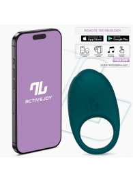 Зеленое интерактивное виброкольцо Ringo - Intoyou - в Ульяновске купить с доставкой