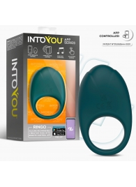 Зеленое интерактивное виброкольцо Ringo - Intoyou - в Ульяновске купить с доставкой