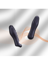 Сливовая силиконовая насадка на пенис с подхватом Manwan Ryzer - Manwan - в Ульяновске купить с доставкой