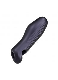 Сливовая силиконовая насадка на пенис с подхватом Manwan Ryzer - Manwan - в Ульяновске купить с доставкой