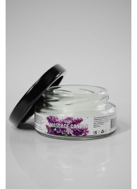 Массажная свеча «Сирень» - 50 мл. - SGAN - купить с доставкой в Ульяновске