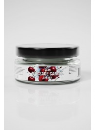 Массажная свеча «Спелая вишня» - 50 мл. - SGAN - купить с доставкой в Ульяновске