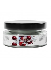 Массажная свеча «Спелая вишня» - 50 мл. - SGAN - купить с доставкой в Ульяновске